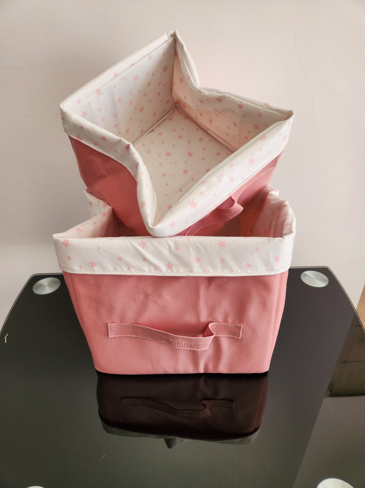 Panier pink little star