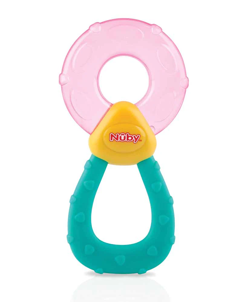 Anneau de dentition réfrigérant avec eau stérilisée +4 mois - Nûby