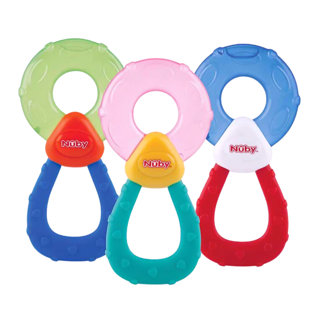 Anneau de dentition réfrigérant avec eau stérilisée +4 mois - Nûby