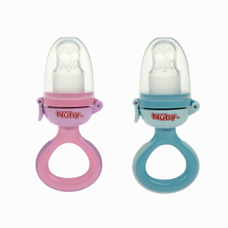 Grignoteur Nibbler pour Fruits et Biscuits 100% Silicone +6mois - Nûby