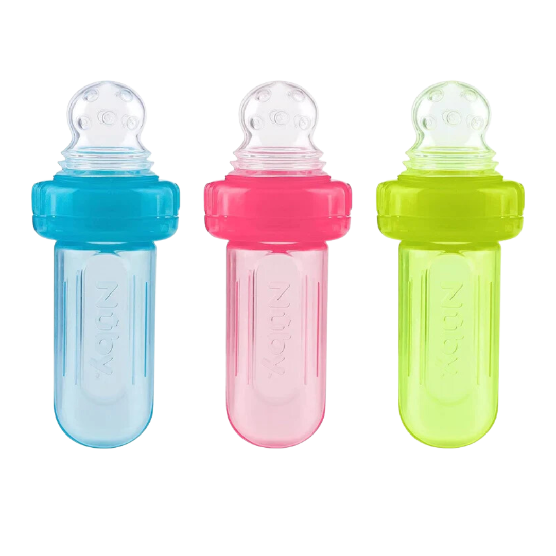 Grignoteur Nibbler pour fruits et biscuits 100% Siliconne +6mois - Nûby