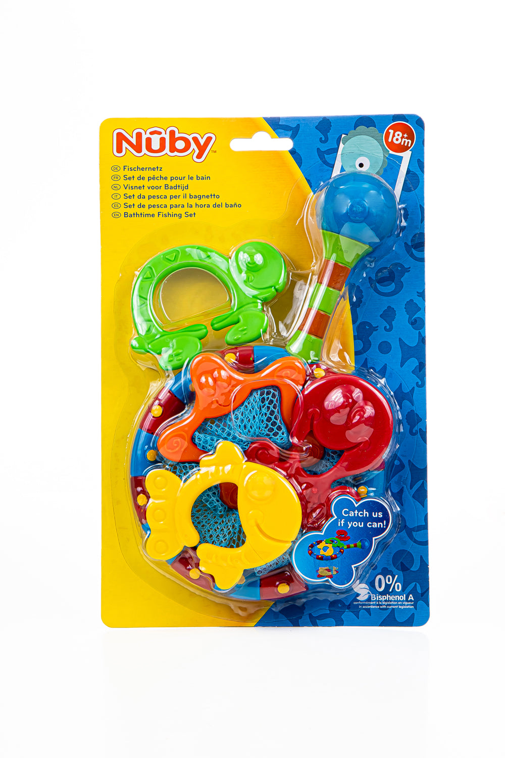 Jouet de bain (filet pour le bain avec 4 jouets) +18 mois - Nûby