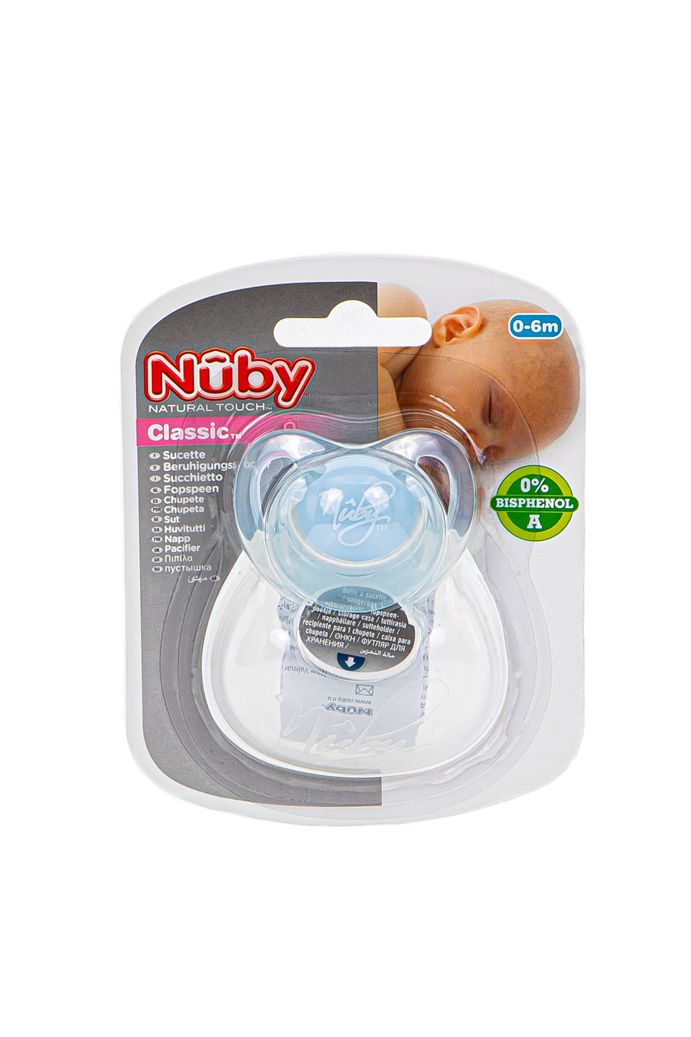 Sucette en silicone orthodontique - Nûby