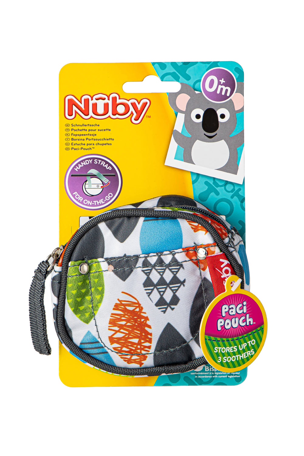 Pochette Rangement Sucettes en Tissu +0mois - Nûby