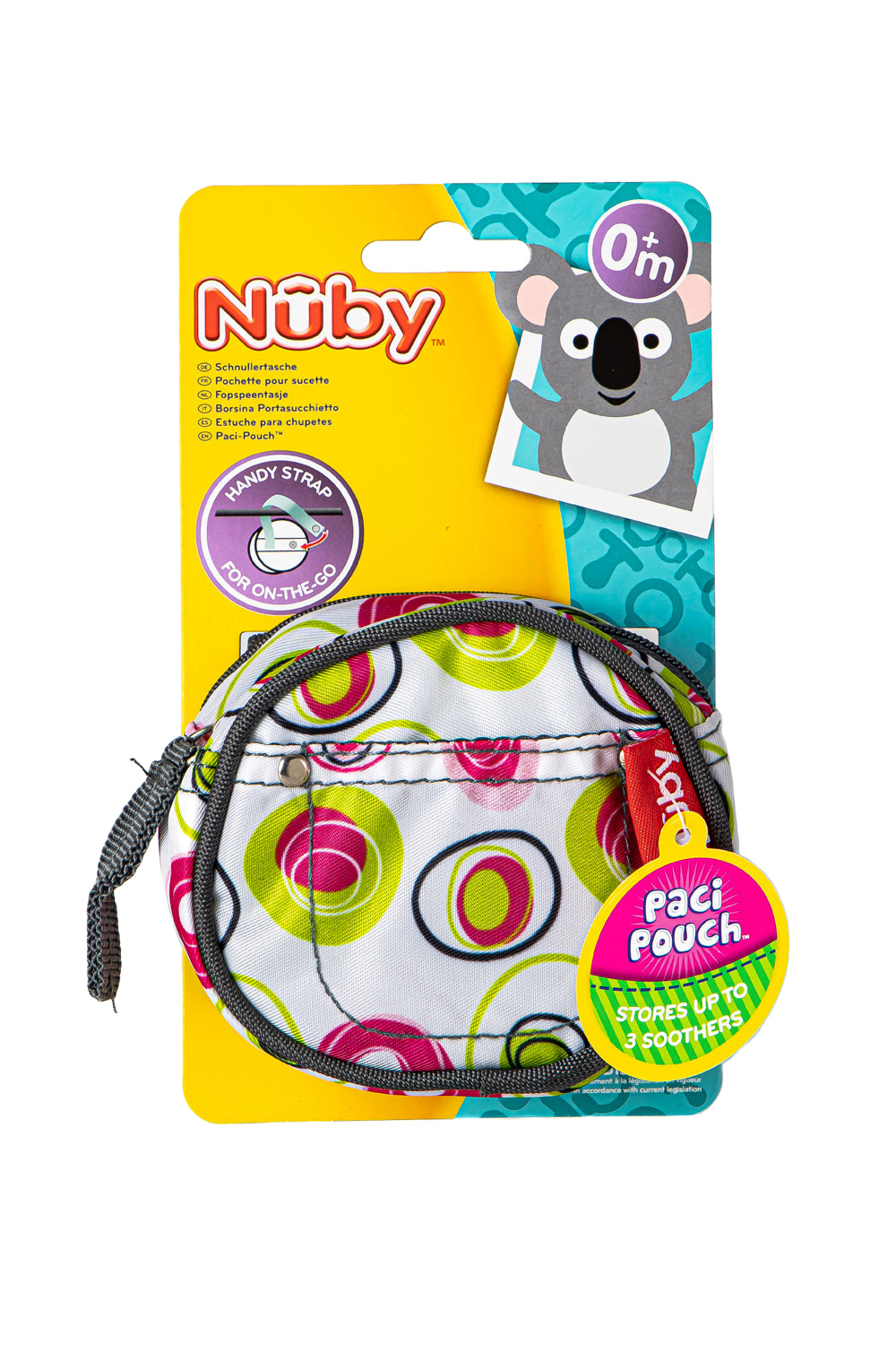 Pochette Rangement Sucettes en Tissu +0mois - Nûby