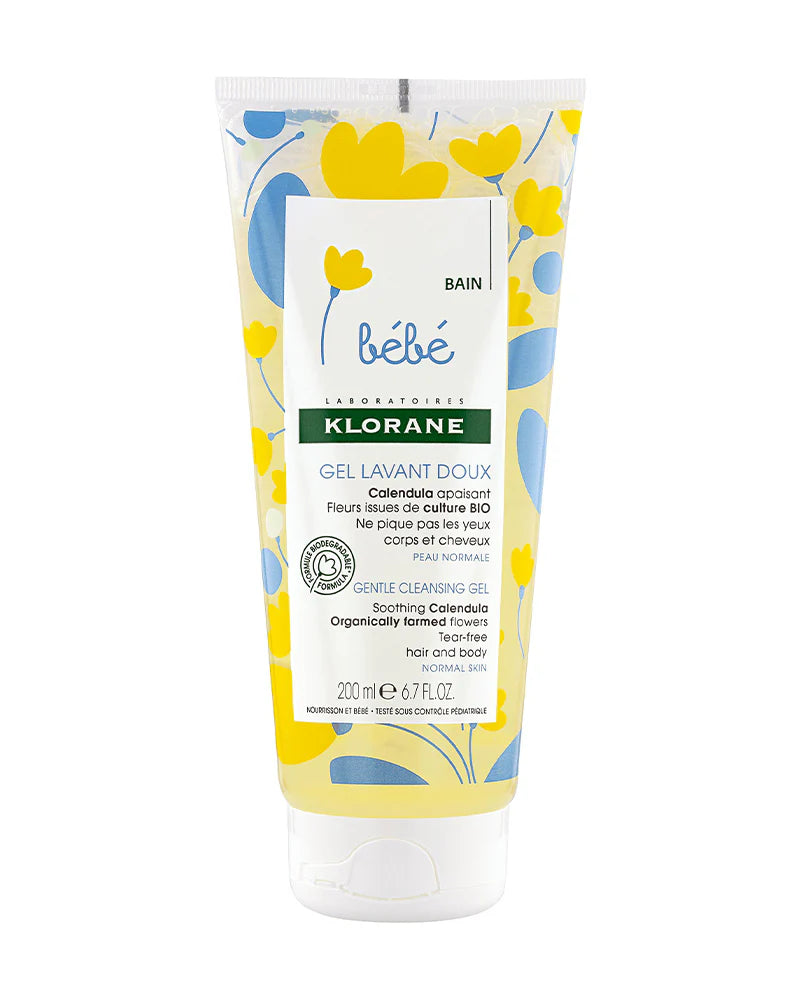 Klorane bébé Gel lavant doux 200ml