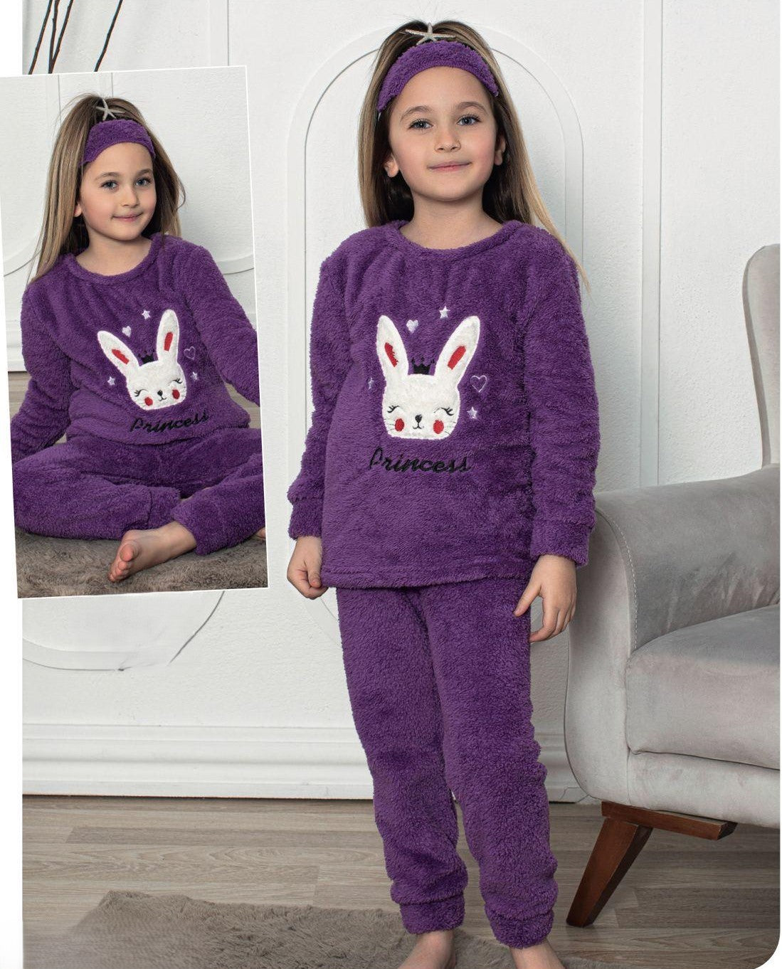 Purple rabbit