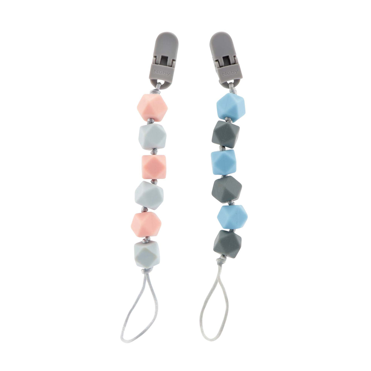 Attache sucette en Siliconne - Nûby