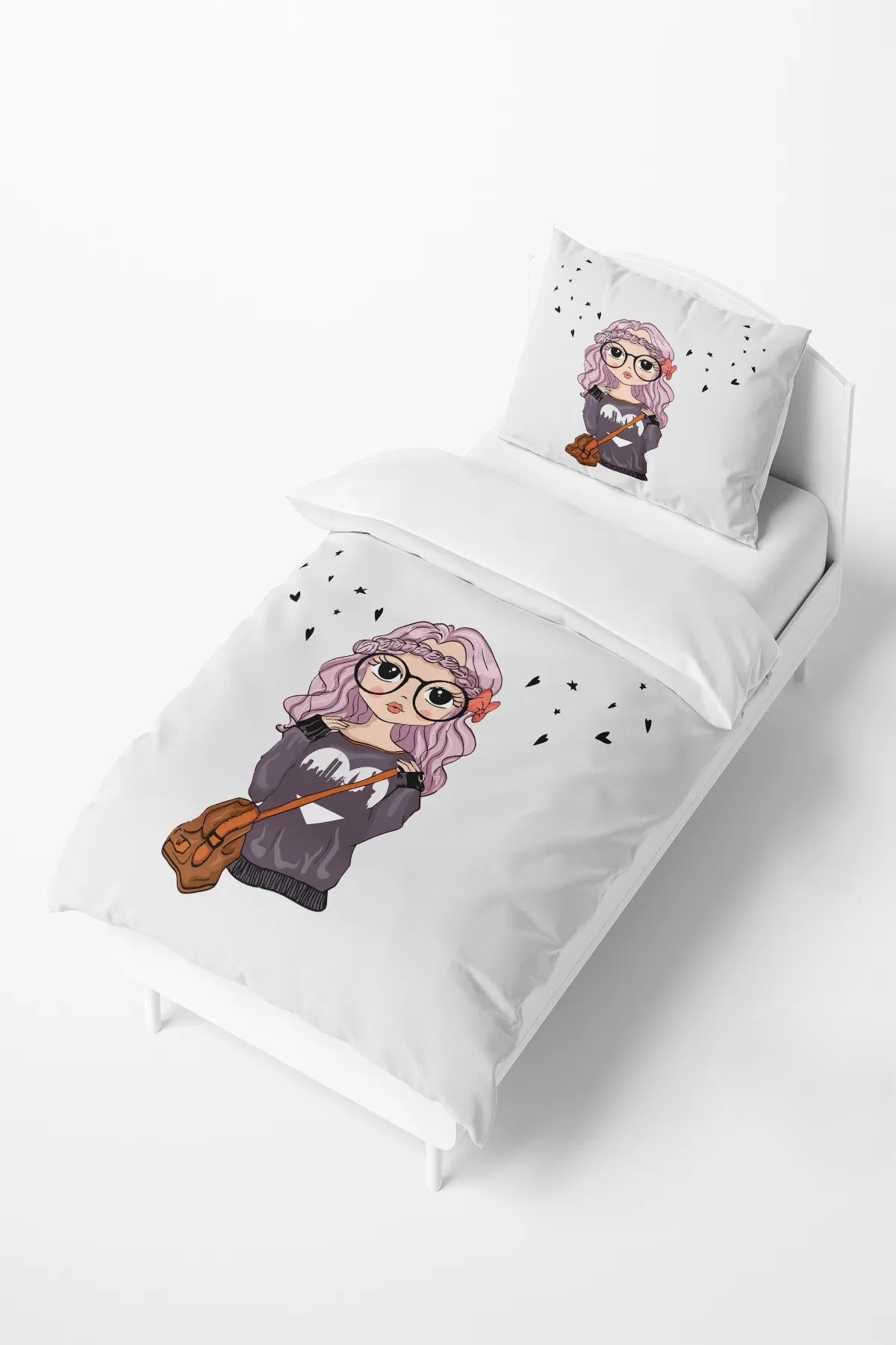 Housse de couette Trendy Girl 160x220cm