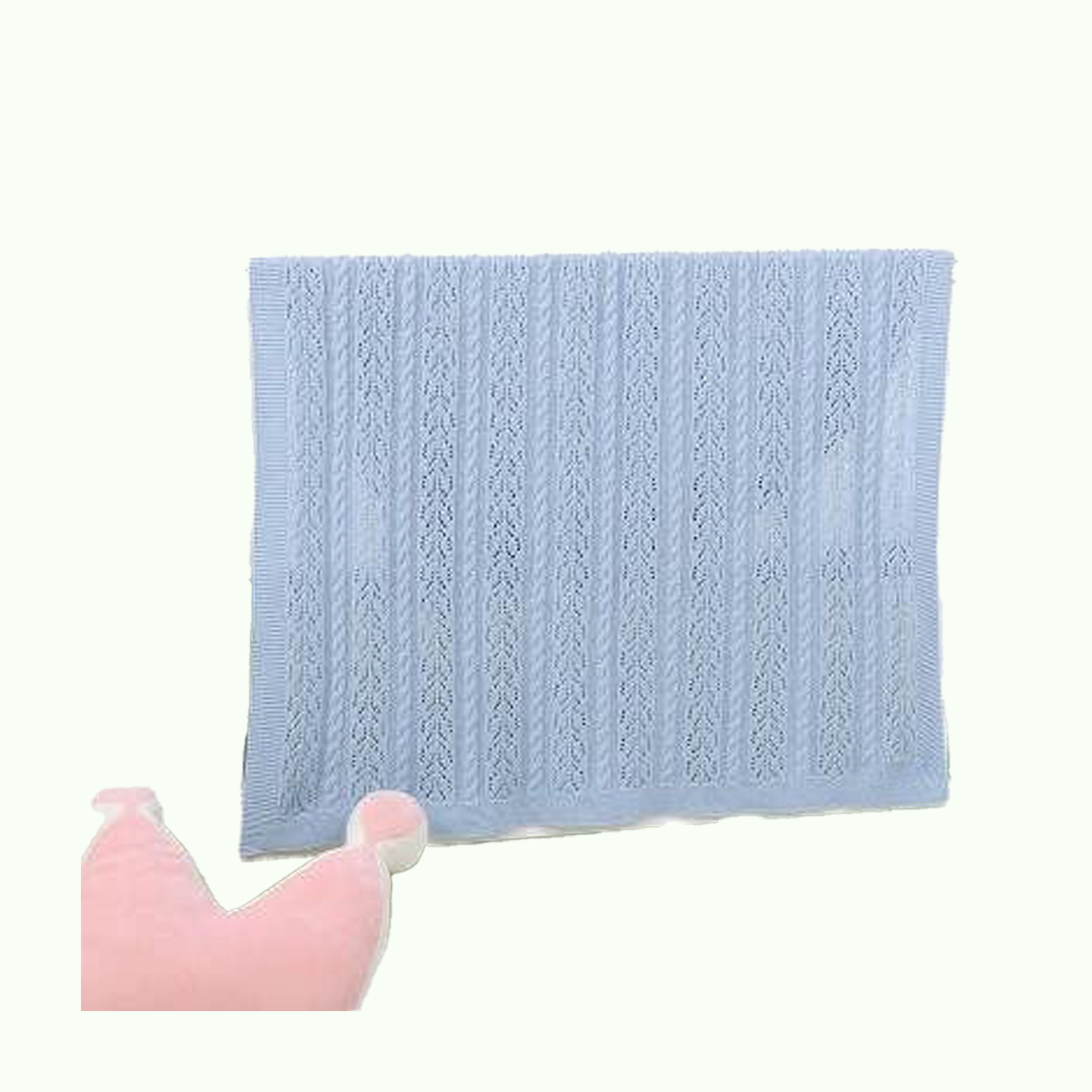 Couverture Flower Creme