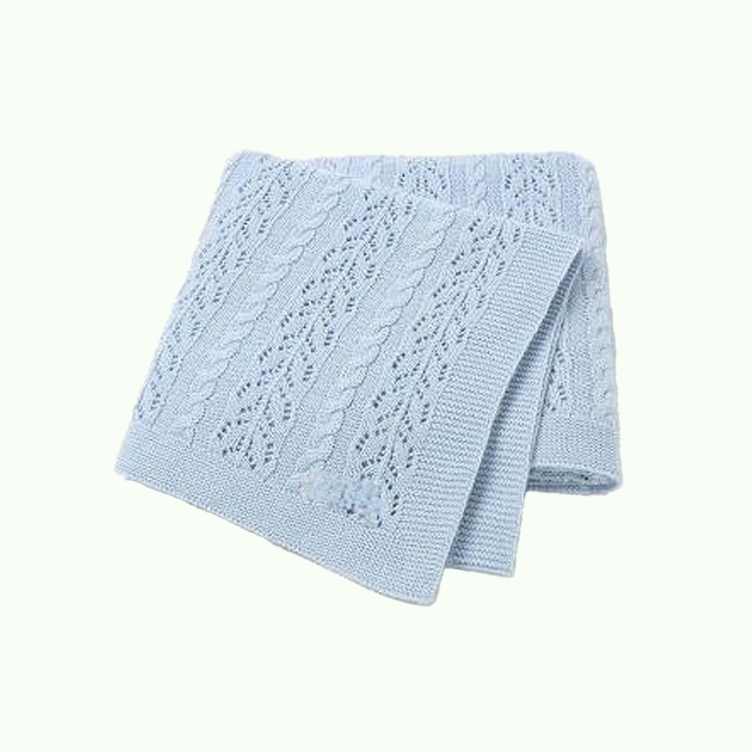 Couverture Flower Creme