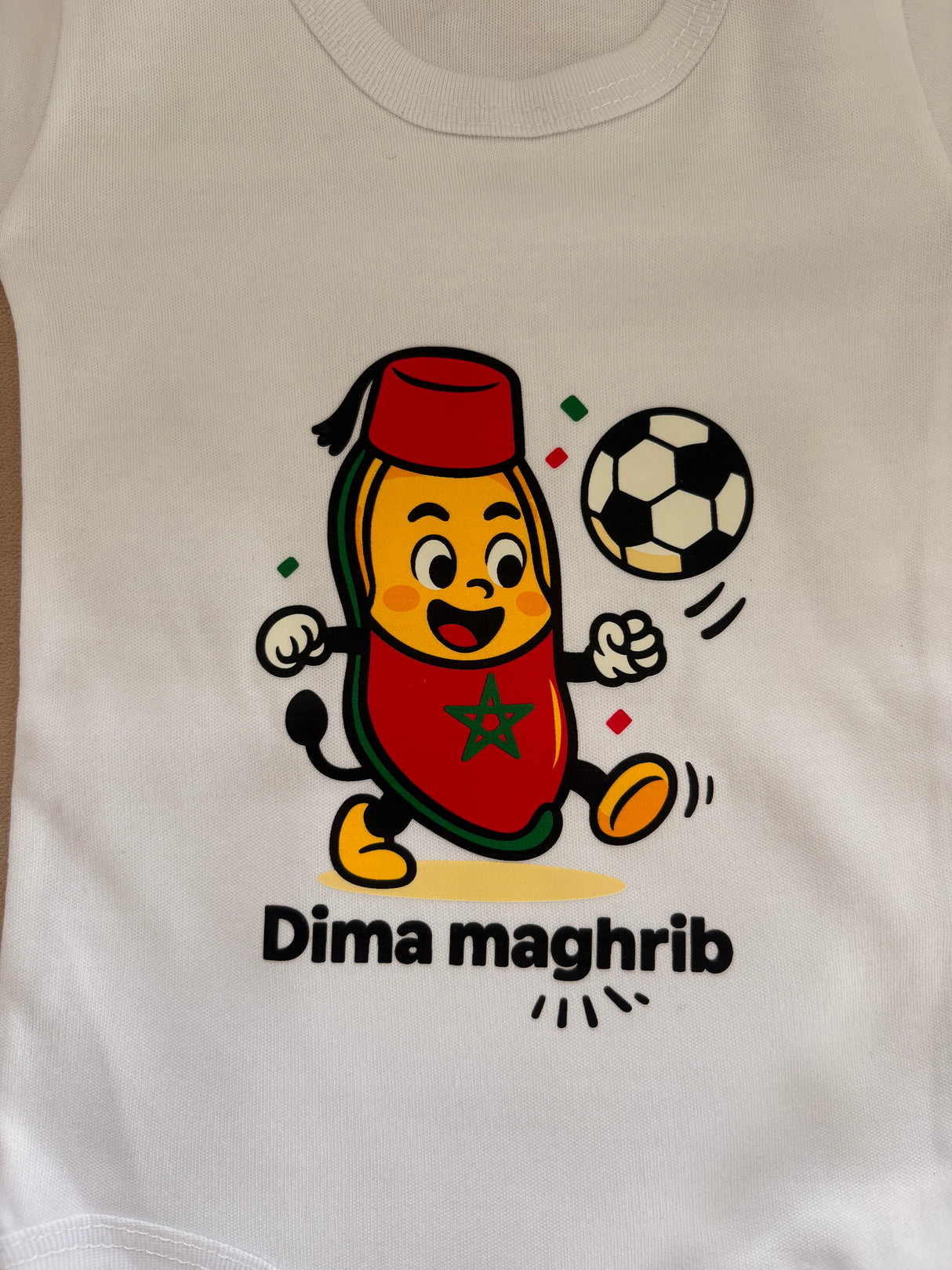 Body blanc Dima Maghrib