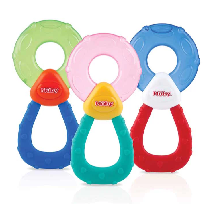 Anneau de dentition réfrigérant avec eau stérilisée +4 mois - Nûby