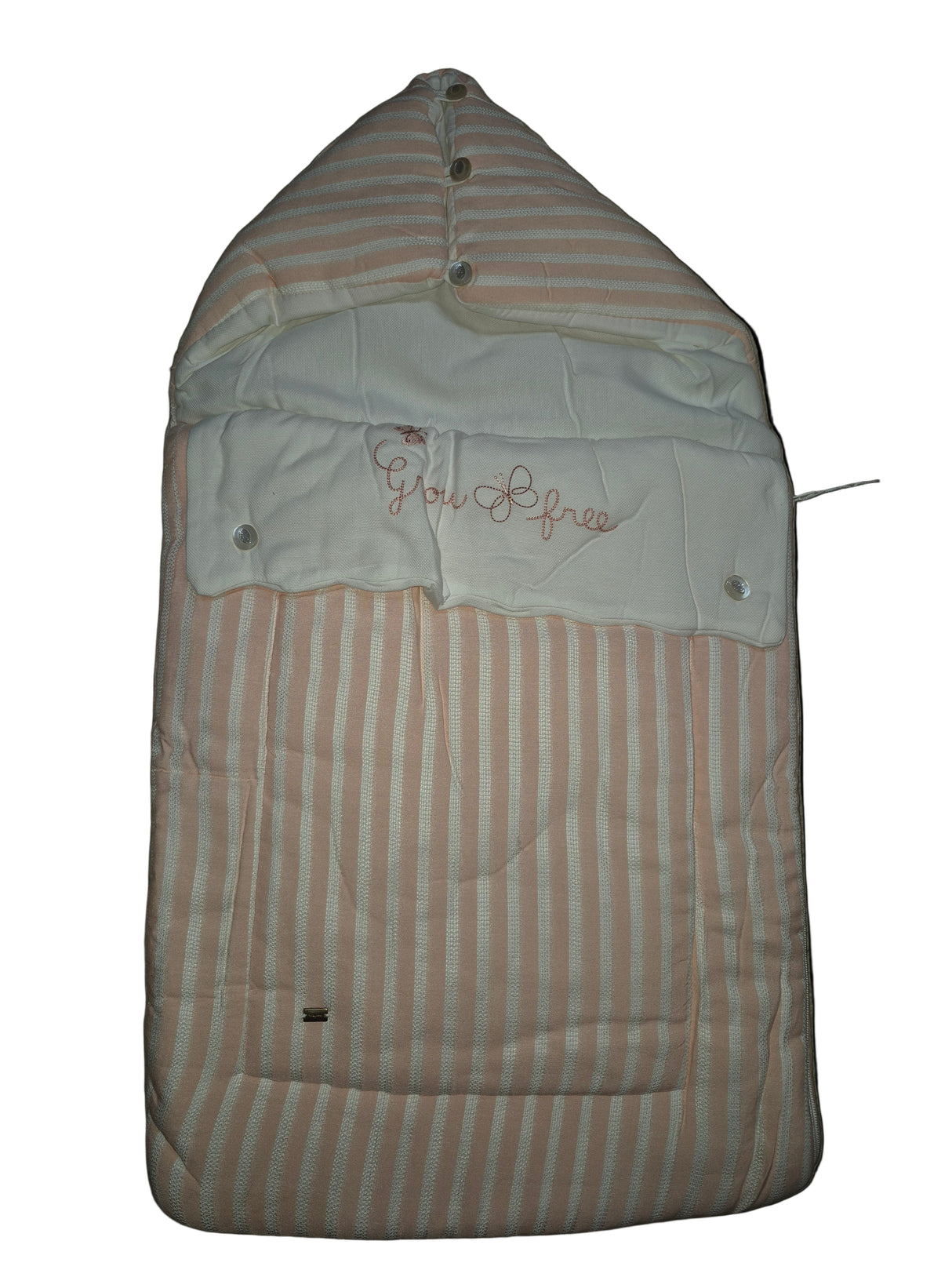 Nid d'ange rayé saumon