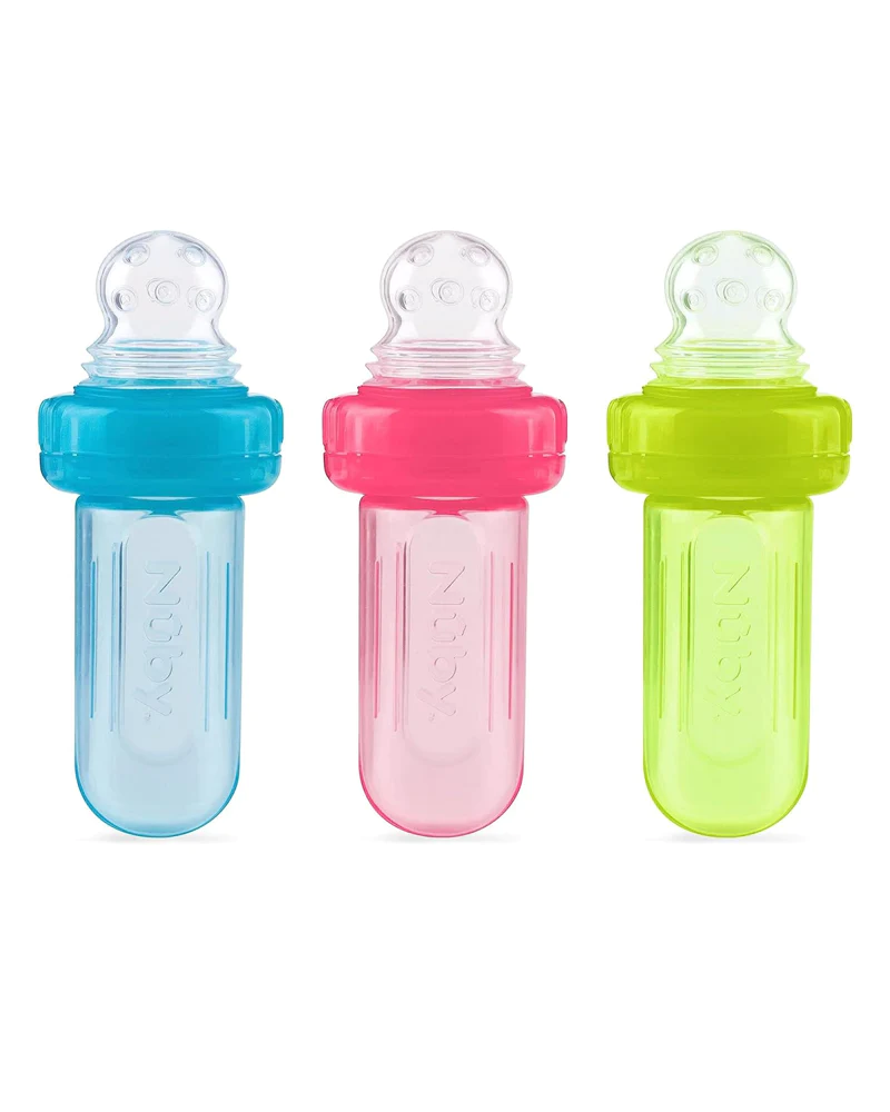 Grignoteur Nibbler pour fruits et biscuits 100% Siliconne +6mois - Nûby