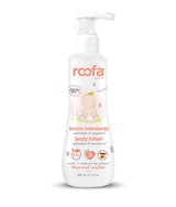 Lotion corps ROOFA en flacon blanc à pompe, 300 ml