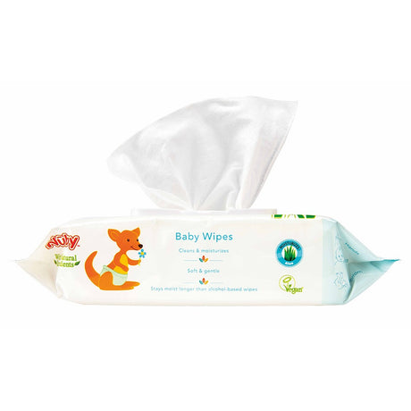 Lingettes bébé anti bacteriennes Corps et Visage Bébé 80unités - Nûby 2