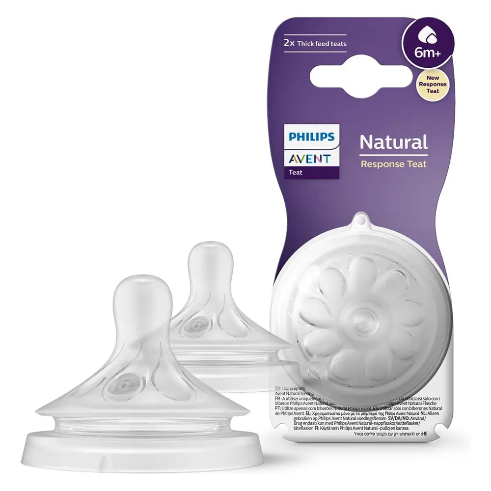 Avent Lot de 2 Tétines Natural Response 6M+