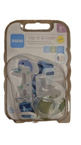 Kit Biberon MAM anticolic 260 ml vert eau + 2 sucettes Air 0-6 M + attache sucette offert