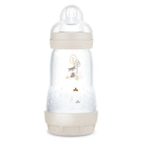 Biberon MAM Easy Start anti-colique 260 ml blanc cassé, tétine et décor