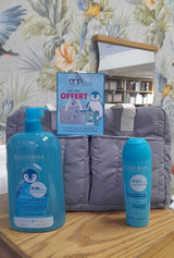 ABCDERM Gel Moussant 1L + Shampooing 200ml = Sac Bébé OFFERT