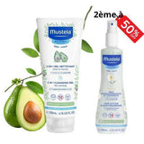 Pack Mustela 2-en-1 Corps & Cheveux 200 ml + Eau rafraichissante 200 ml