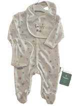 Ensemble Etoile blanc cassé