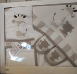 Set de bain vache grège