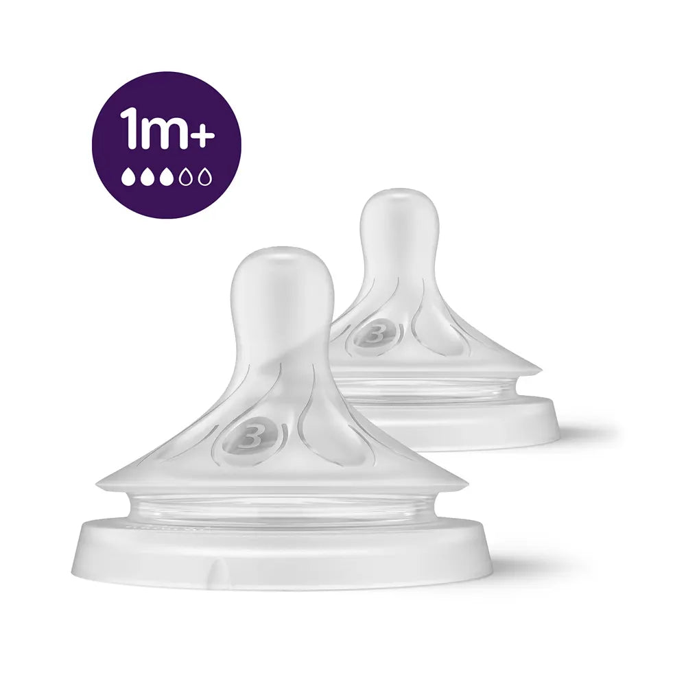Avent Lot de 2 Tétines Natural Response  1M+