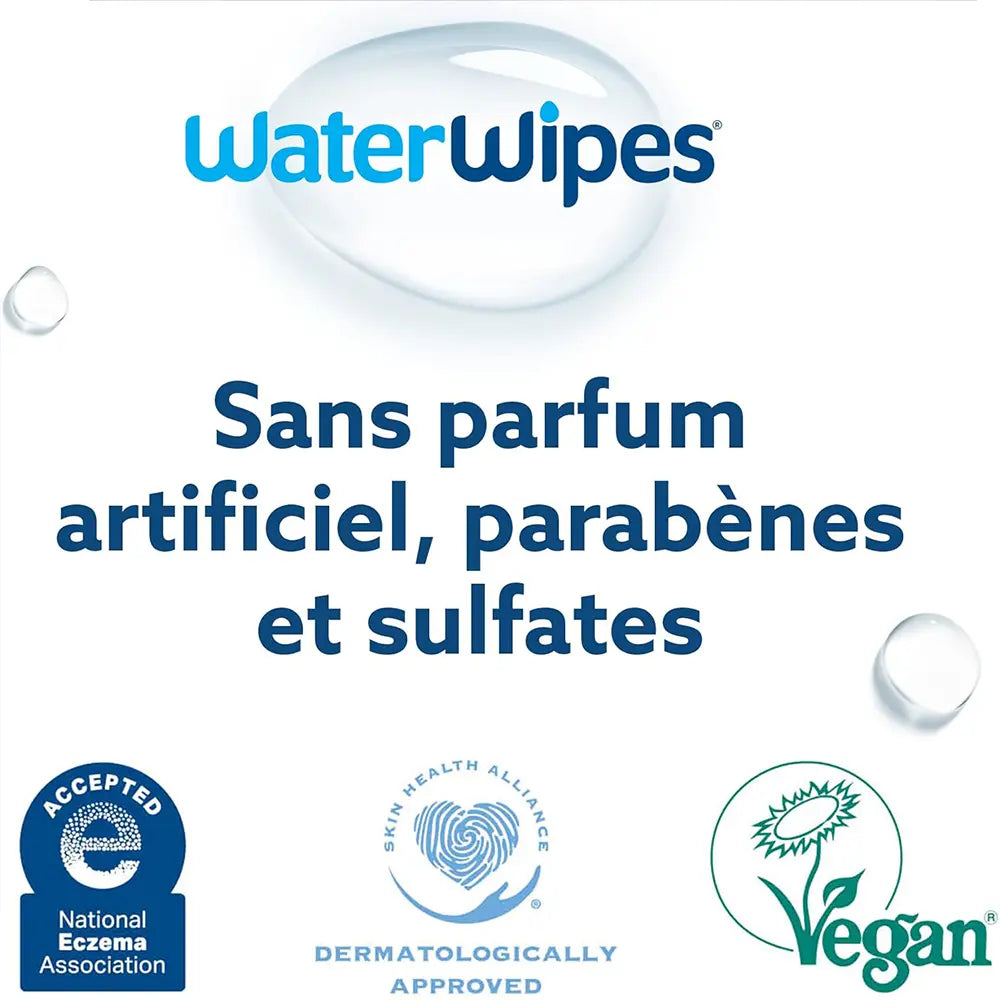 WaterWipes lingettes 60pcs